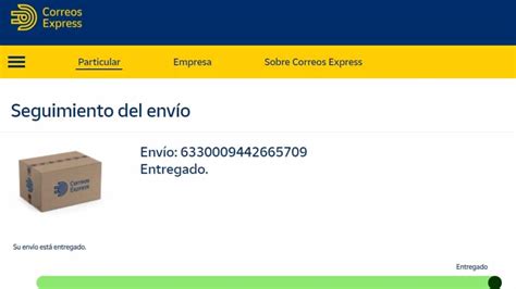 correos express seguimiento pedidos.